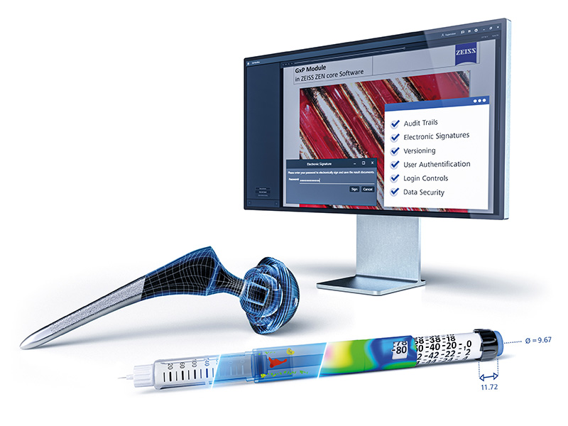 Ключови функционалности на ZEISS ZEN core GxP Toolkit​