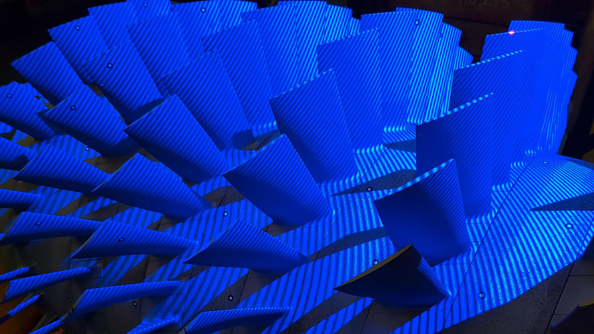 Measurement of rotor blade