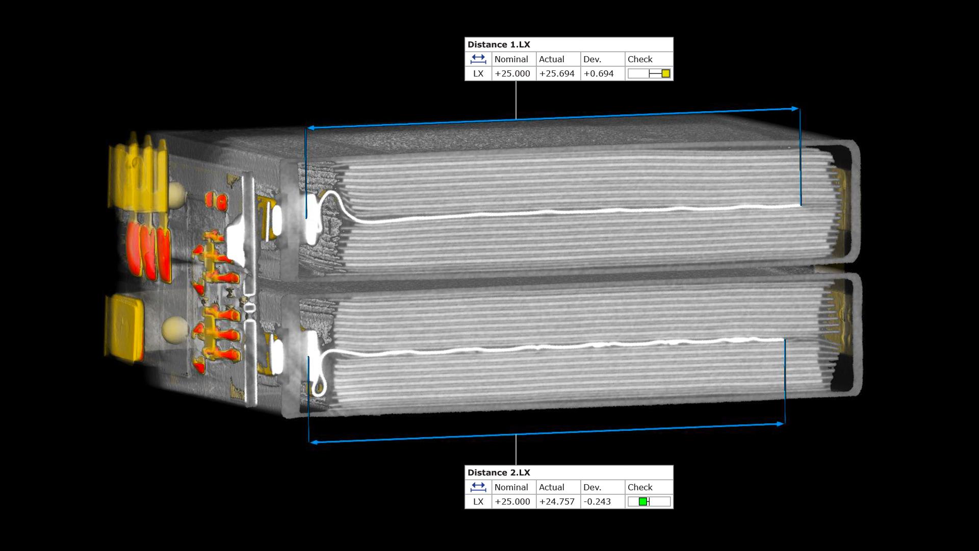 Инспекция на батерия в ZEISS INSPECT X-Ray