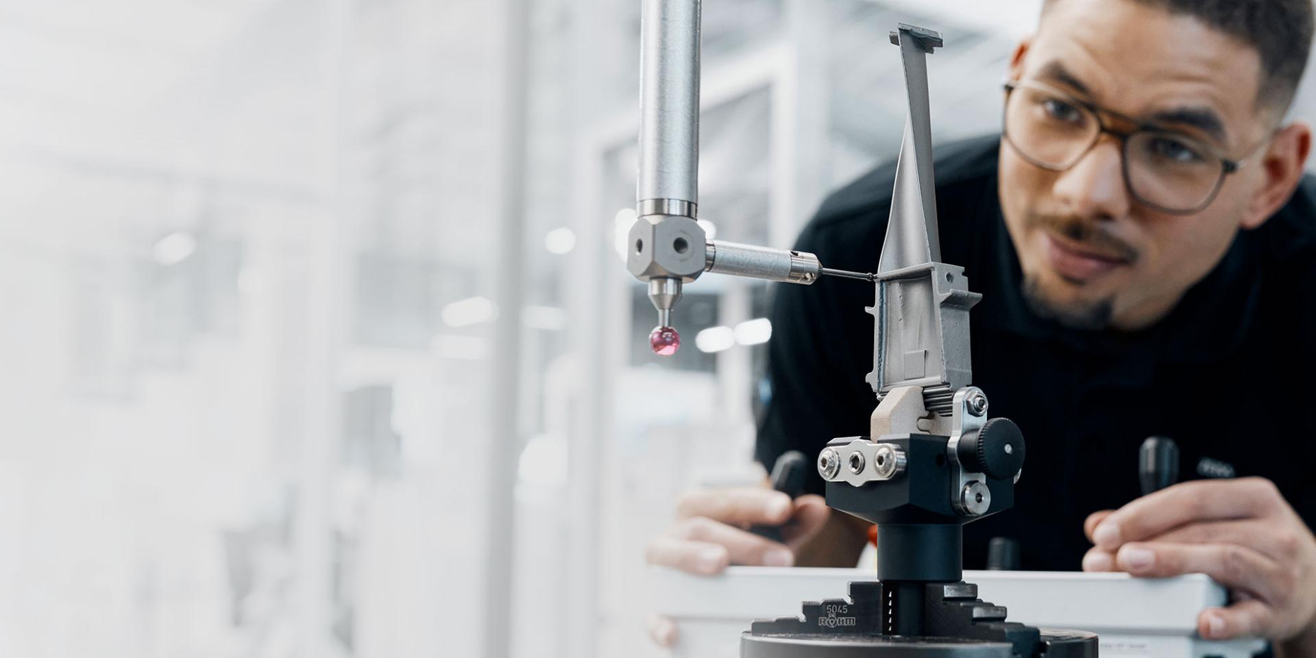 ZEISS Ускорителен режим на КИМ за авиационно-космически приложения