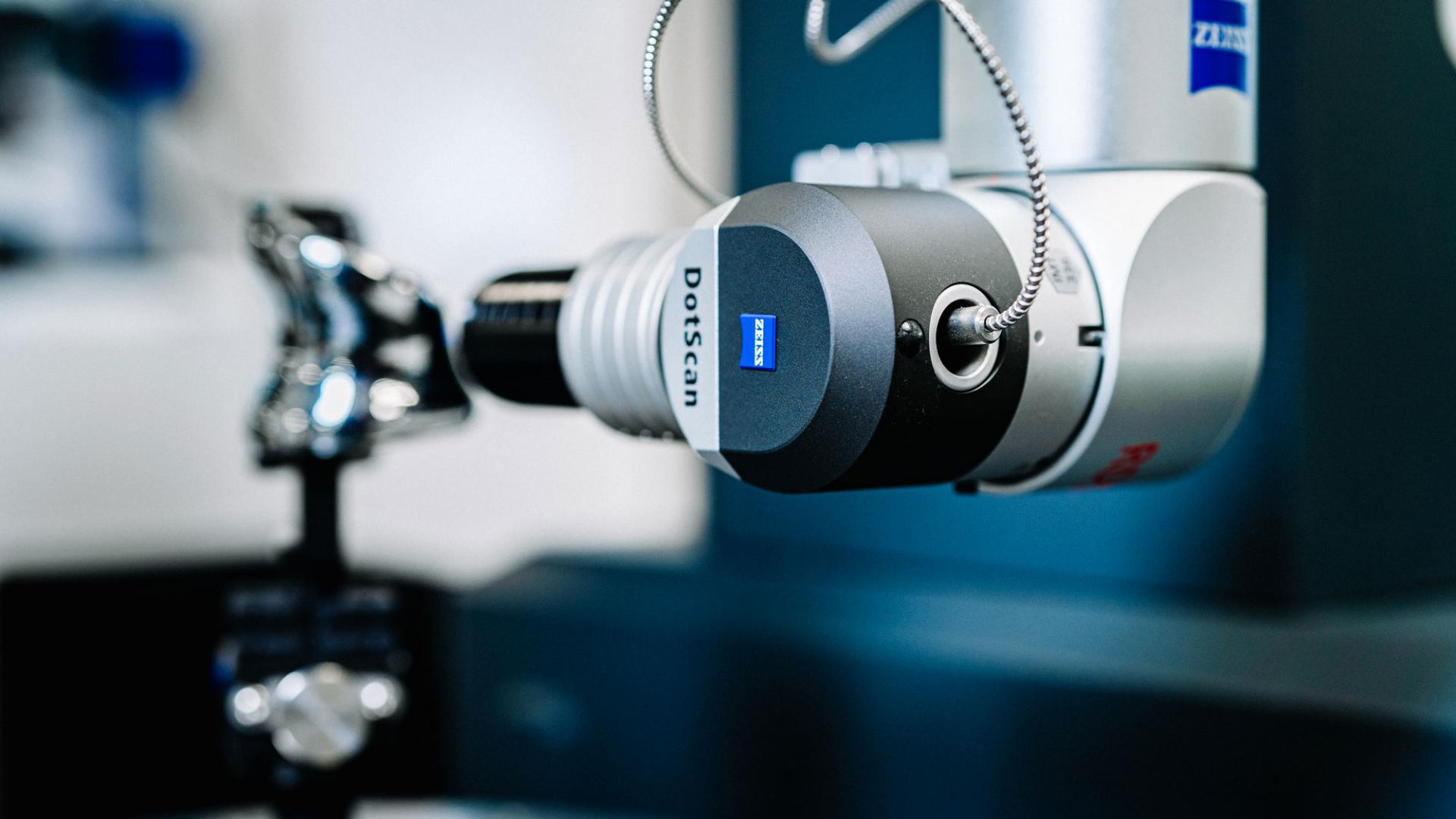 ZEISS DotScan: Оптичен сензор за заснемане на повърхности с неопределена форма