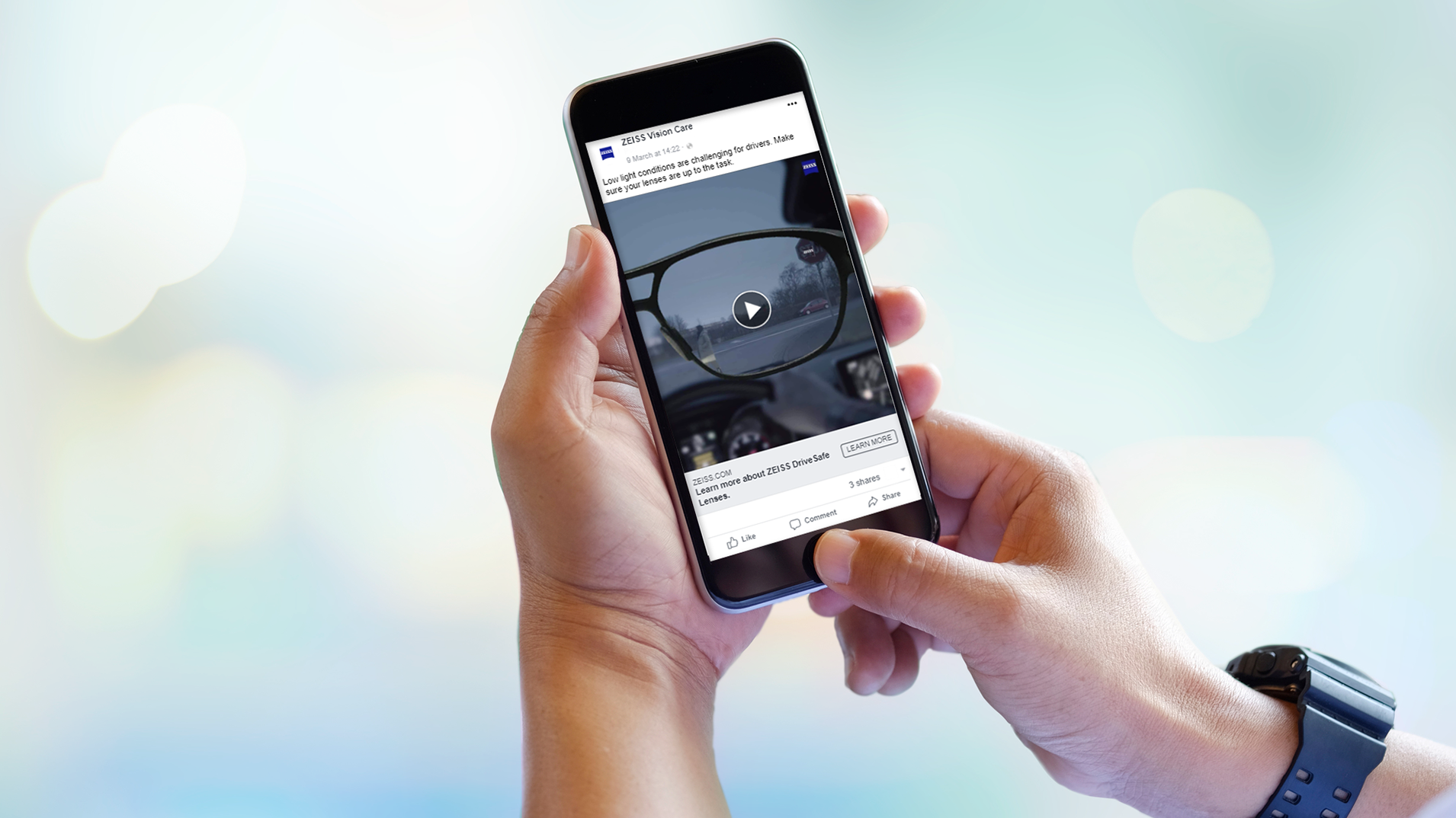 Намерете оптика ZEISS в близост до вас.
