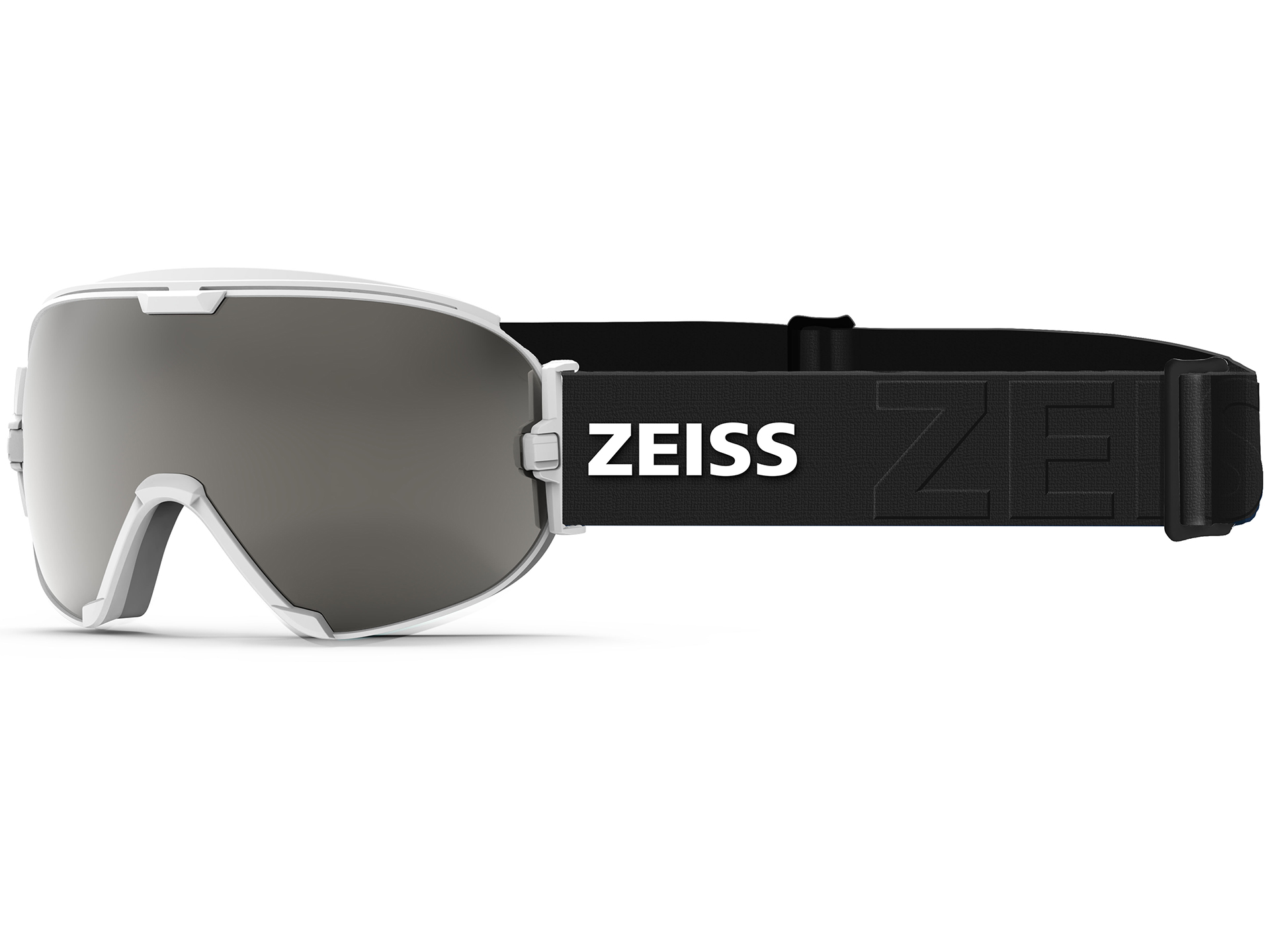 Очила за сняг ZEISS с тъмносив визьор и черна каишка