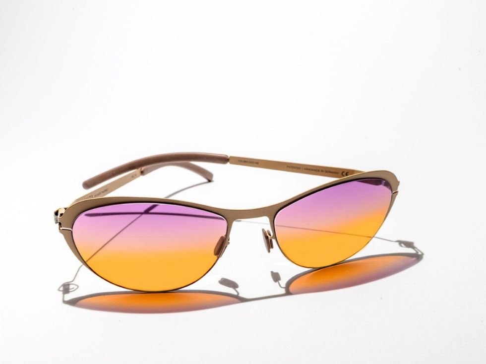 ZEISS Sunglasses with orange rose gradient tinting